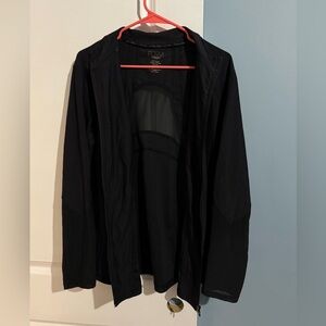 Form by Cherokee Mesh Panel Zip Front Scrub Jacket